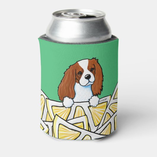 KiniArt Life Lemons Cavalier Koelbox Blikjeskoeler (Blikje Achterkant)