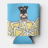 KiniArt Life Lemons Schnauzer Koelbox Blikjeskoeler (Voorkant)