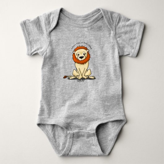 KiniArt Lion Romper (Voorkant)
