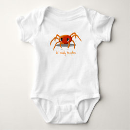 KiniArt Little Crabby Baby Bodysuit