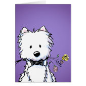 KiniArt Love Bites Westie Terrier (Voorkant)