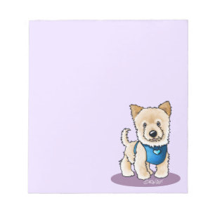 KiniArt Luka Pom Puppy Notepad Notitieblok