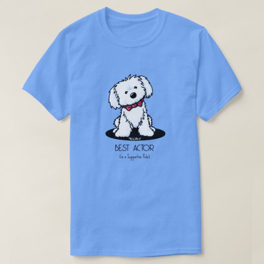KiniArt Maltees T-shirt (Design voorkant)