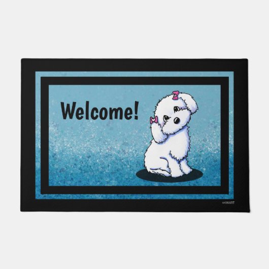 KiniArt Maltese Deurmat (Voorkant)
