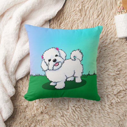 KiniArt Maltese Kussen (Deken)