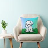 KiniArt Maltese Kussen (Stoel)