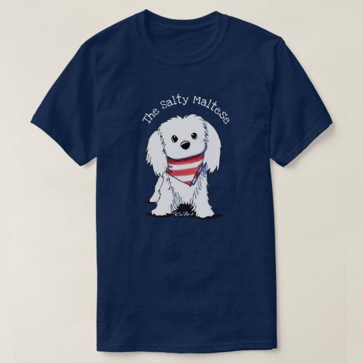 KiniArt Maltese T-Shirt (Design voorkant)