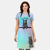 KiniArt Mama Beer Baby Beer All-Over Print Schort (Gedragen)