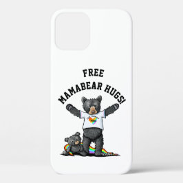 KiniArt Mamabeer Hugs iPhone 15 Case