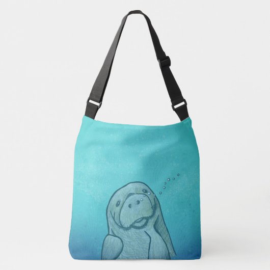 KiniArt Manatee Crossbody Tas (Voorkant)