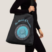 KiniArt Manatee Porthole Crossbody Tas (Dichtbij)