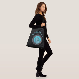 KiniArt Manatee Porthole Crossbody Tas