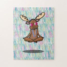 KiniArt Mediterende Eland Legpuzzel