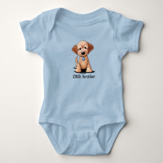 KiniArt Mini Goldendole Baby Bodysuit (Voorkant)
