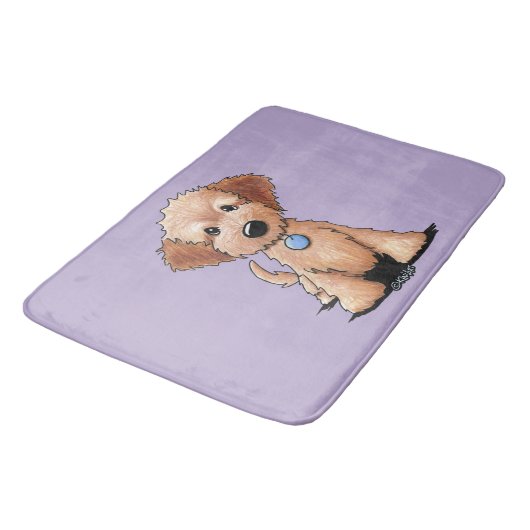 KiniArt Mini Goldendole Badmat (Gekanteld)