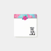 KiniArt Mini Schnauzer Post-it® Notes (Voorkant)