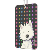 KiniArt Nachtclub Westie Luchtverfrisser (Links)