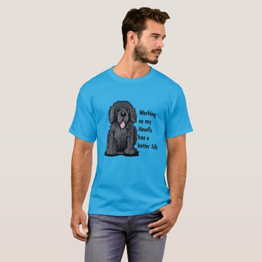 KiniArt Newfoundland T-Shirt (Voorkant volledig)