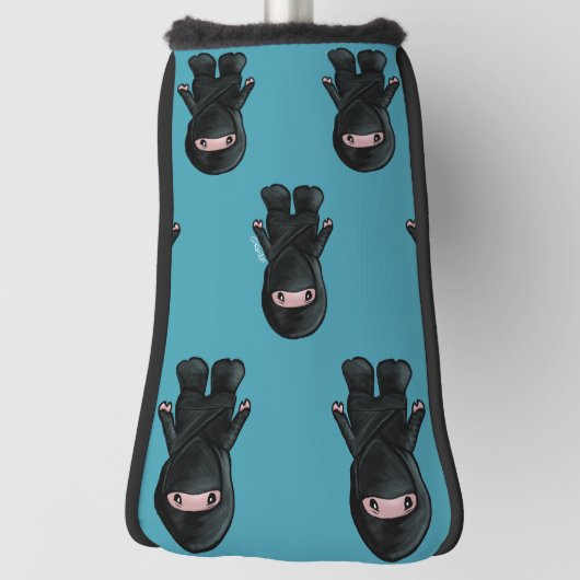 KiniArt Ninja Golfheadcover (Draai 90)