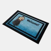 KiniArt Norwich Terrier Doormat Deurmat (Schuin)