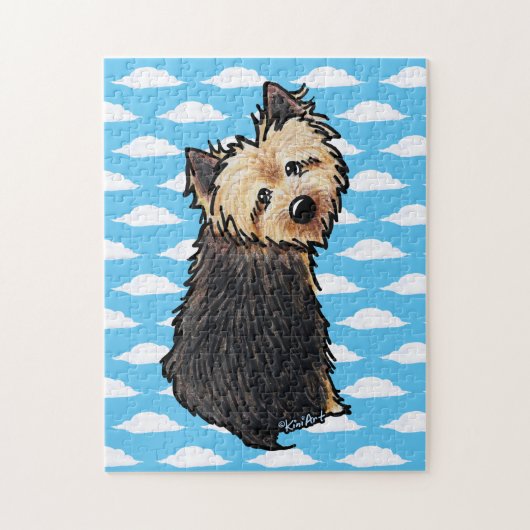 KiniArt Norwich Terrier Jigzaag Puzzle Legpuzzel (Verticaal)