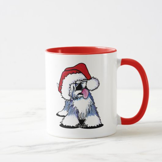 KiniArt OES Kerstmug Mok (Rechts)