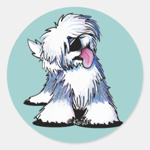 KiniArt OES Round Stickers