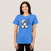 KiniArt Old English Sheepdog T-Shirt (Voorkant volledig)
