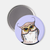 KiniArt OWL Magneet (Voorkant / Achterkant)
