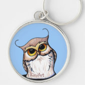 KiniArt OWL Sleutelhanger (Voorkant)