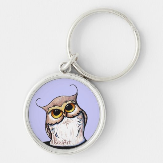 KiniArt OWL Sleutelhanger (Voorkant)
