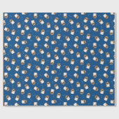 KiniArt Owl Wrapping Paper Cadeaupapier (Vlak)