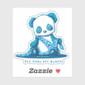 KiniArt Panda Cub Sticker (Vel)