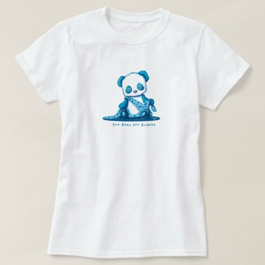 KiniArt Panda Cub T-shirt (Design voorkant)