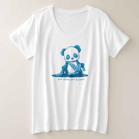 KiniArt Panda Cub T-shirt (Design voorkant)