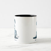 KiniArt Panda Cub Two-Tone Coffee Mok (Center)