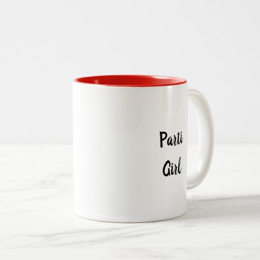 KiniArt Parti Cocker Spaniel Mok (Voorkant rechts)