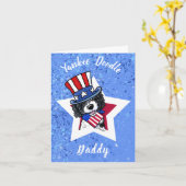 KiniArt Parti Doodle Wenskaart Kaart (Gele Bloem)