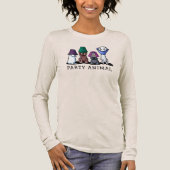 KiniArt Party Dogs T-Shirt (Voorkant)