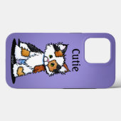 KiniArt Patches Calico KittenCase-Mate iPhone Hoes (Achterkant (horizontaal))