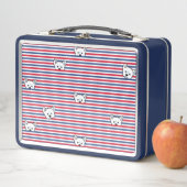 KiniArt Peekaboo Westie Lunchbox (In situ)