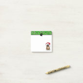 KiniArt Pekingese Kerstmis Post-it® Notes (Op bureau)