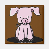 KiniArt Piglet Magnet (Voorkant)