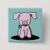 KiniArt Piglet Pin Button (Voorkant)