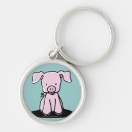 KiniArt Piglet-Sleutelhanger Sleutelhanger
