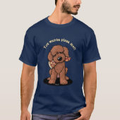 KiniArt Pizza Me Doodle T-shirt (Voorkant)
