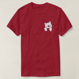 KiniArt Pocket Puppy Amerikaanse Eskimohond T-shirt