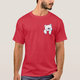 KiniArt Pocket Puppy Amerikaanse Eskimohond T-shirt
