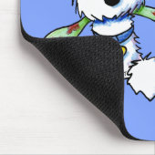 KiniArt Pocket Westie Boy en Girl Muismat (Hoek)