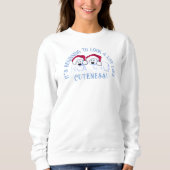 KiniArt Polar-Beer kerstshirt Trui (Voorkant)